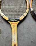 Collection of Vintage Chemold and MacGregor Wooden Tennis Rackets