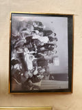 Trio of Simple Black and White Photos and Gold Frames