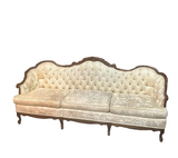 Vintage Extra Long Sofa, Amazing Bones/Needs Upholstery