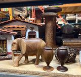 Danish Style Wooden Salt and Pepper Shakers