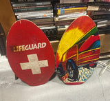 Pair Wooden Vintage Skimboards