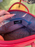 Small Red Leather Liz Claiborne Purse
