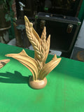 Pair of Vintage Ceramic Wheat Figurines