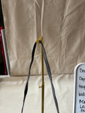 Small Charcoal Gray Leather Express Crossbody Bag