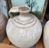 Late 19th Century Mediterranean Olive Jugs With Stand - 5 Piece Set