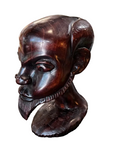 Hand Carved Wooden Figurative Sculpture