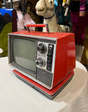 Mid Century Modern Orange Zenith Television