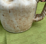 Hand Made Pottery Folded Teapot