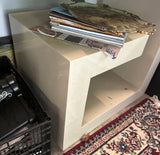 Large Greek Key Stone Console Table