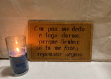 Cork Portuguese Psalm Decorative Piece