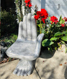 Metal Hand and Foot Chair