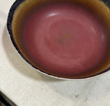 Pair of Purple Handmade Pottery Plates