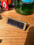 Small Brass Purple Stone and Brass Paper Weight