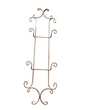 Skinny Metal Wired Vintage Wall Hanging Plate Holder