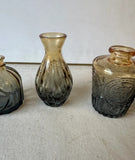 Instant Collection of Two-Toned Miniature Vases- Set of 4