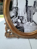 Vintage Framed African American Sibling Photo