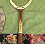 Vintage Slazenger Tennis Racket and Cover