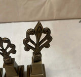 Trio of Brass Decorative Finials
