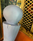 Vintage Light Blue Wooden Mexican Sculpture