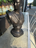 Brown Grecian Ceramic Statue