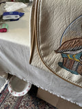 White Leather Pelican the Original Florida Keys Handbag