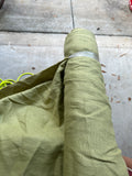 Roll of Thick Green Woven Fabric- Sold by Yard or Roll