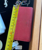 Vintage Red Coach Leather Wallet