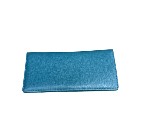 Small Turquoise Blue Simple Wallet