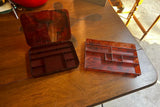 Pair of 1970s Tortoiseshell Vintage Vanity Boxes