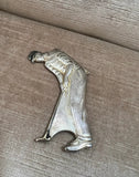Reed and Barton Silver Plated Gold Ornament Italy
