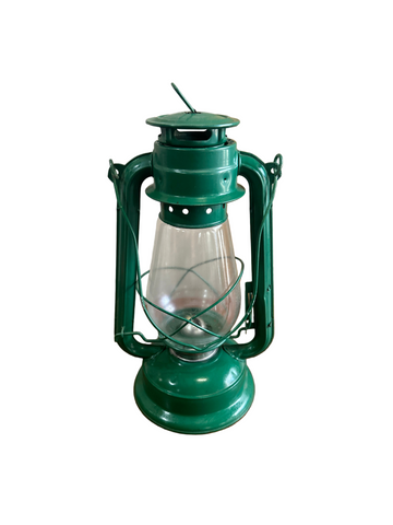 Vintage Green Industrial Style Lantern