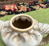 Hand Made Pottery Folded Teapot