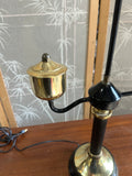 Black and Gold Student Lighting Hurricane Lamp