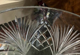 Large Glass Serving Punch Bowl