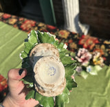 Pair of Ceramic Floral Arrangements