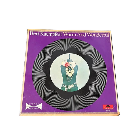 Vintage "Warm and Wonderful" Vinyl by Bert Kaempfert