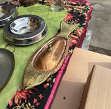 Copper Champagne and Caviar Serving Set of 26