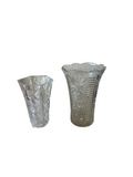 Pair of Large Glass Vases