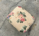 Petite Hollywood Regency Footed Pouf