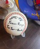 Vintage Pair of 1936 First Hall of Fame Election Baseballs and Stand