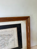 Framed Map of Spain and Portugal