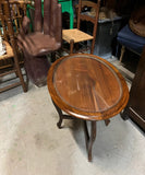 Wooden Table With Removable Glass Table Top