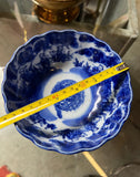 Antique Japanese Meiji Period Blue Bowl