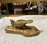 Small Brass Bird Door Knocker