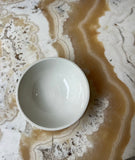 Italian Braided Ceramic Bowl With Yellow Hand Painted Details