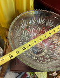 Pair of Crystal Decorative or Serving Bowls