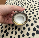 Large Silver Pepper Grinder Decoration