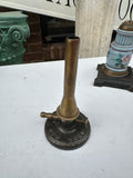 Pair of Brass Oil Lamps, Eimer and Amend