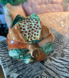 Small Ceramic Vintage Pomegranate Dish