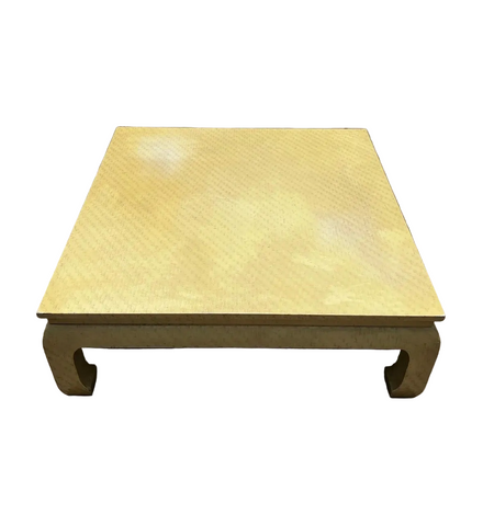 Baker Coffee Table With Ming Legs